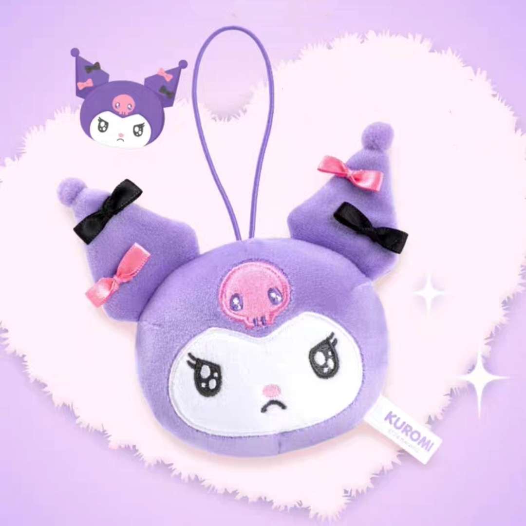 Sanrio Kuromi Plush Bag Charm Pendant Blind Box
