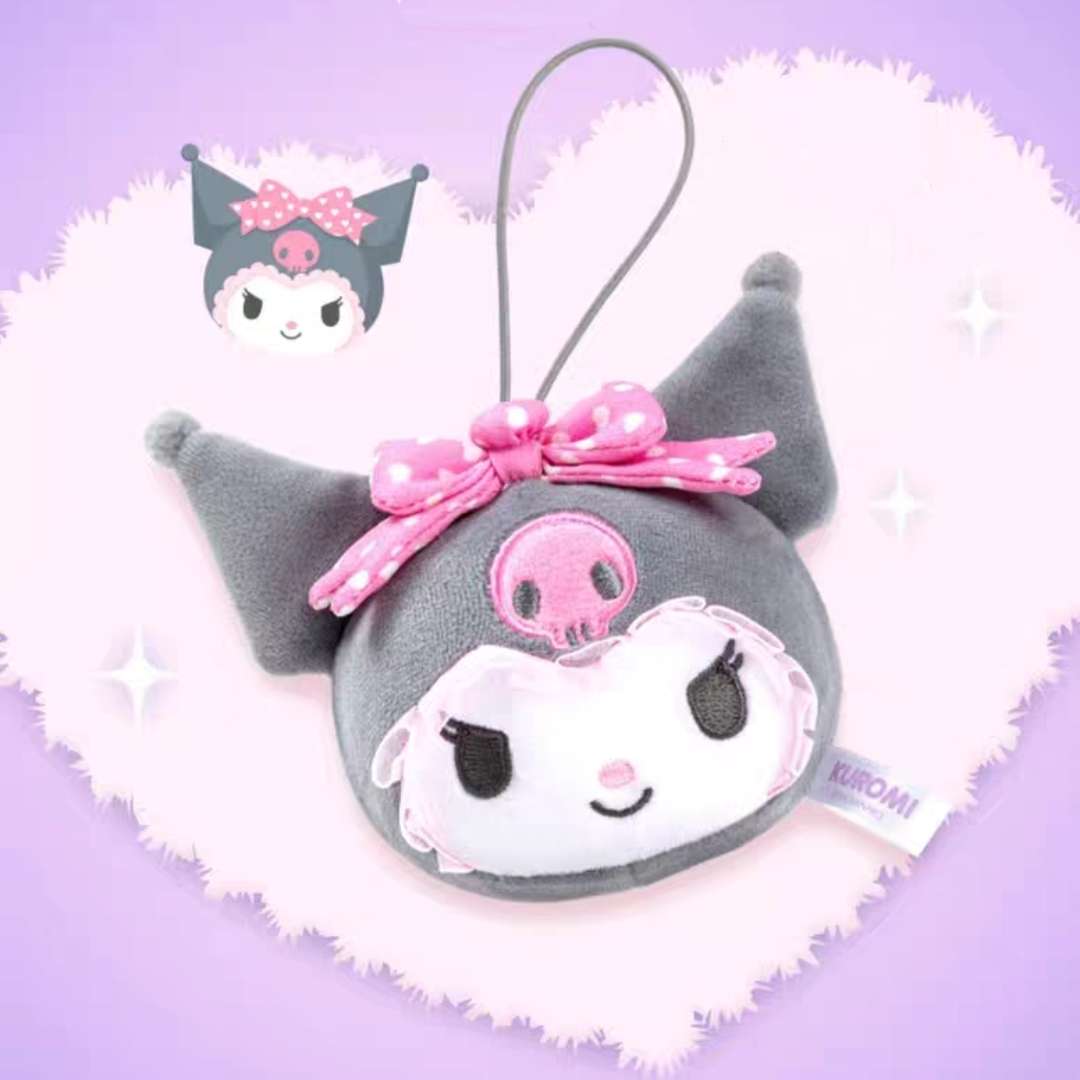 Sanrio Kuromi Plush Bag Charm Pendant Blind Box