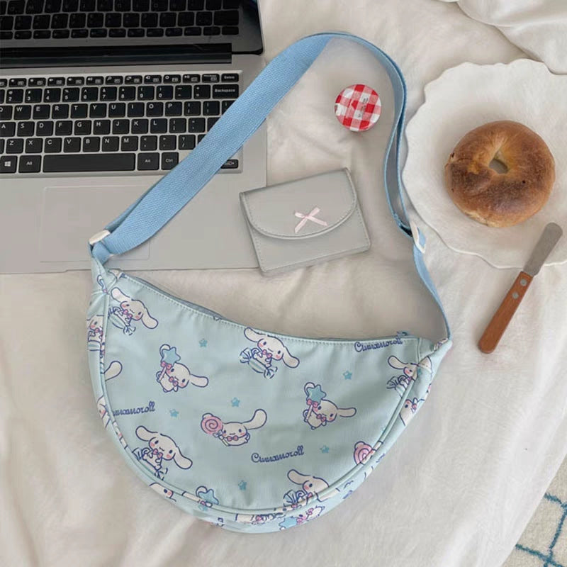 Cinnamoroll baby blue crossbody fashion shoulder bag