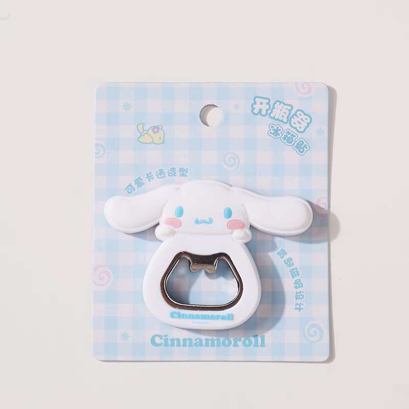 Sanrio Fridge Magnetic Bottle Opener | Kuromi My Melody Pochacco