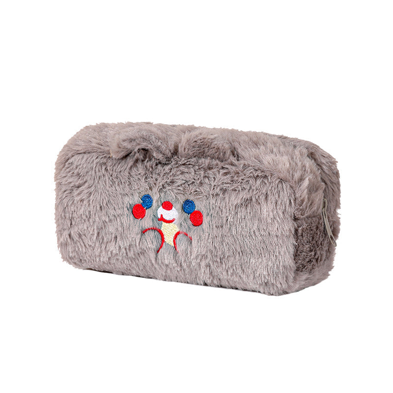 Kawaii Fluffy Pencil Case Makeup Pouch