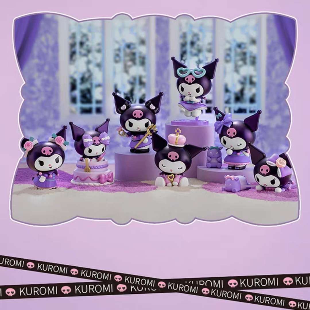Kuromi Party Kawaii Sanrio Blind-box Toy Figures
