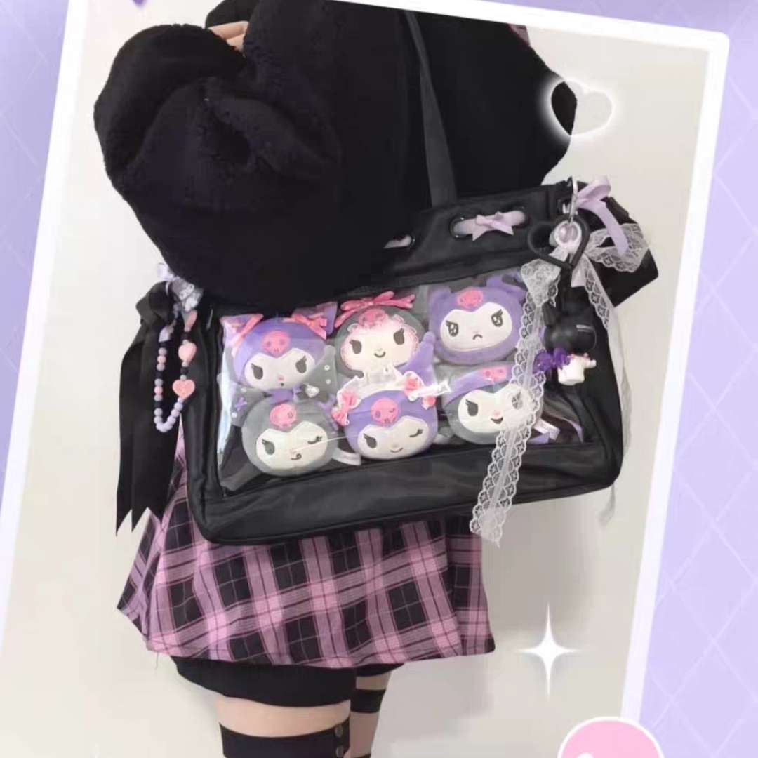 Sanrio Kuromi Plush Bag Charm Pendant Blind Box