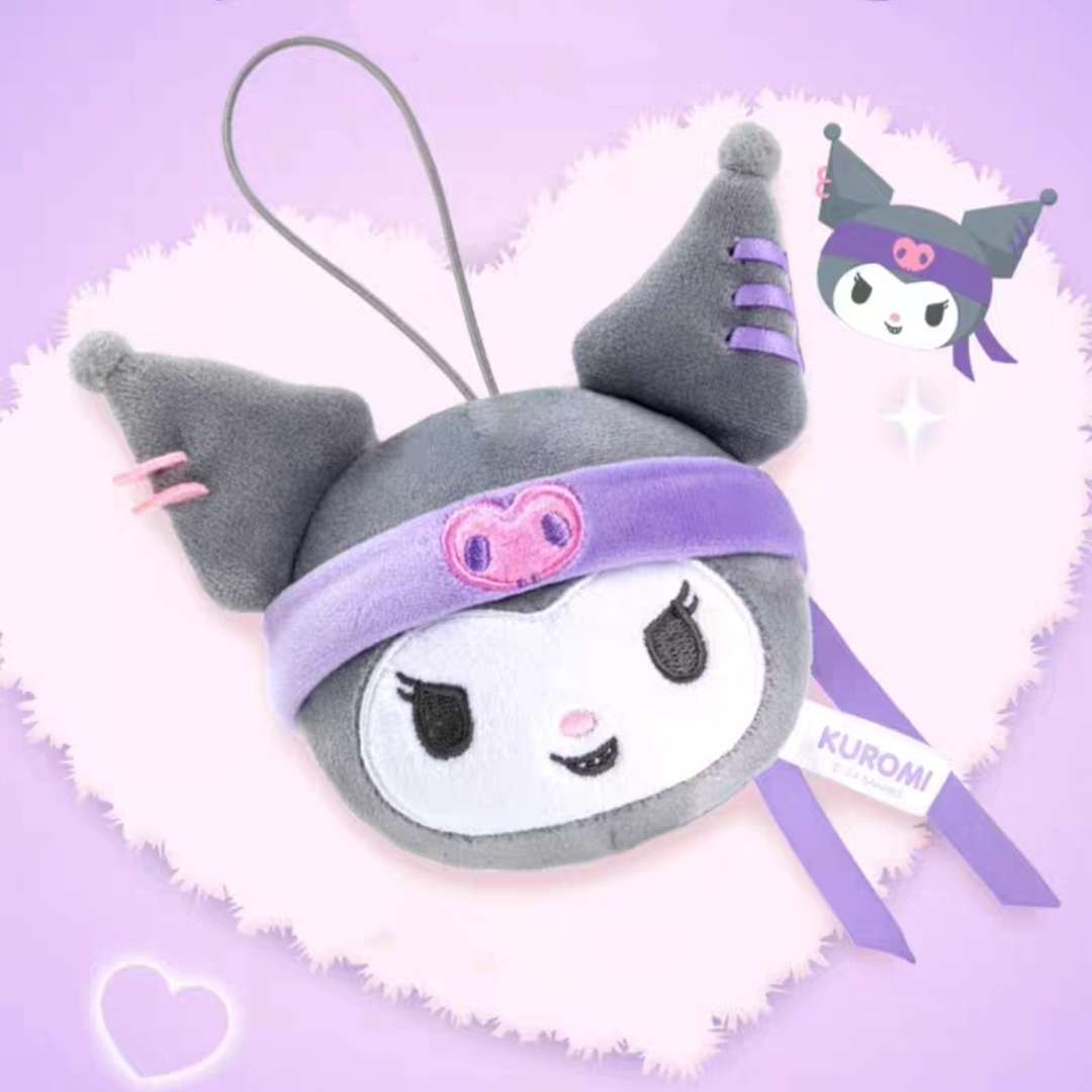 Sanrio Kuromi Plush Bag Charm Pendant Blind Box