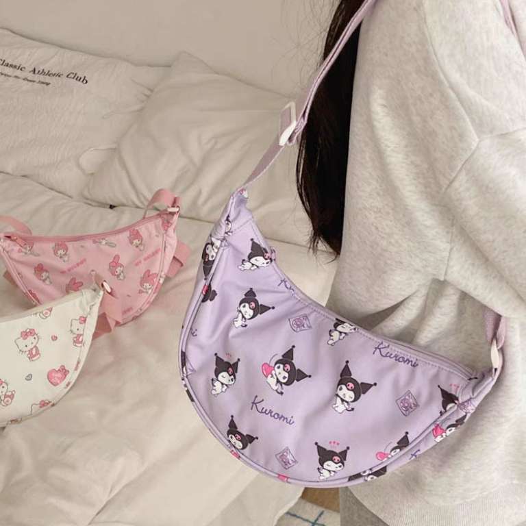Kuromi My Melody fashion crossbody uniqlo shoulder handbag