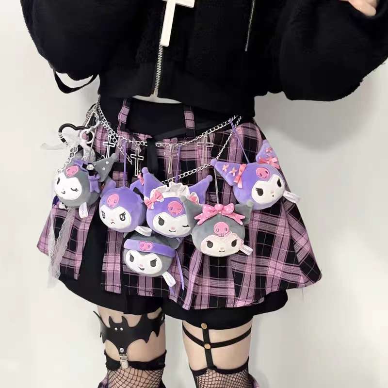 Sanrio Kuromi Plush Bag Charm Pendant Blind Box