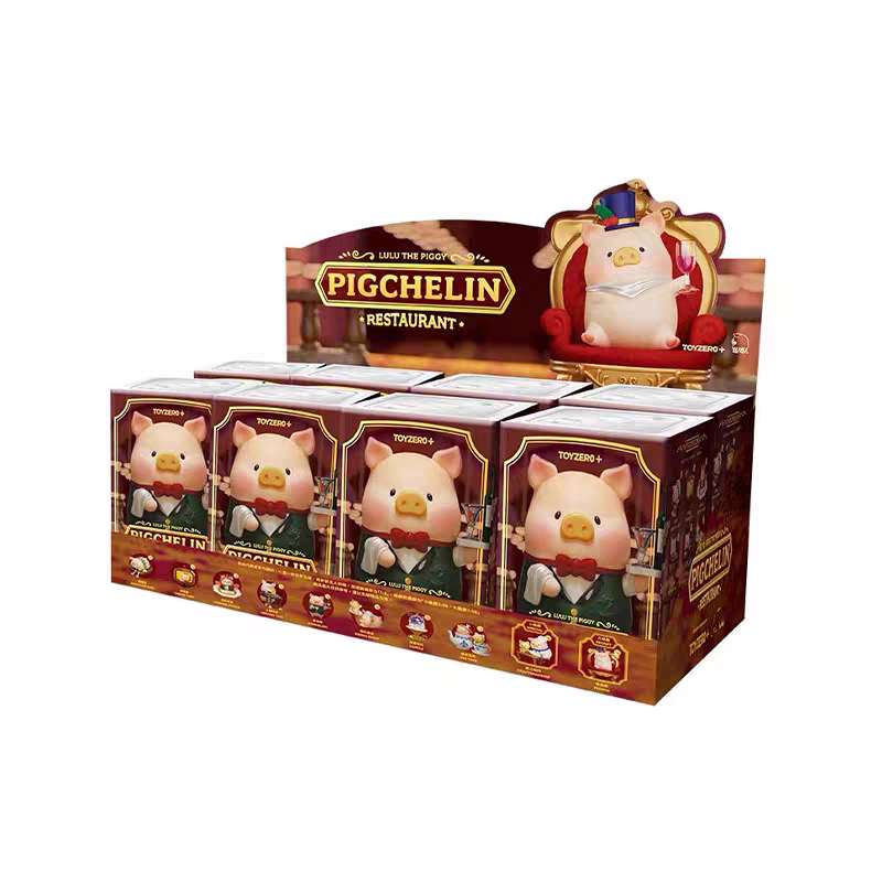 Lulu The Piggy Pigchelin Restaurant Blind Box Figures