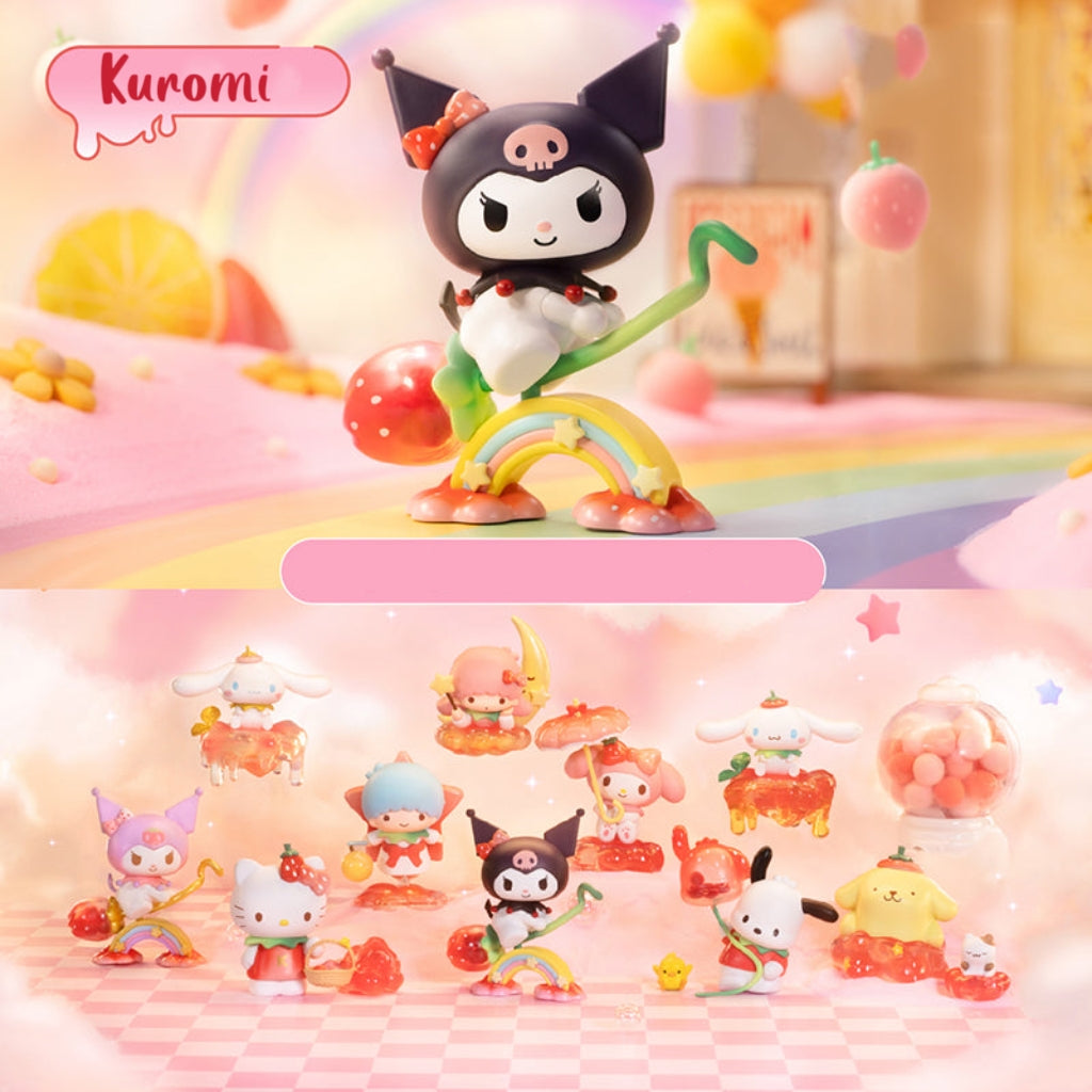 Sanrio Strawberry Paradise Blind Box Figures| Hello Kitty Kuromi My Melody & More