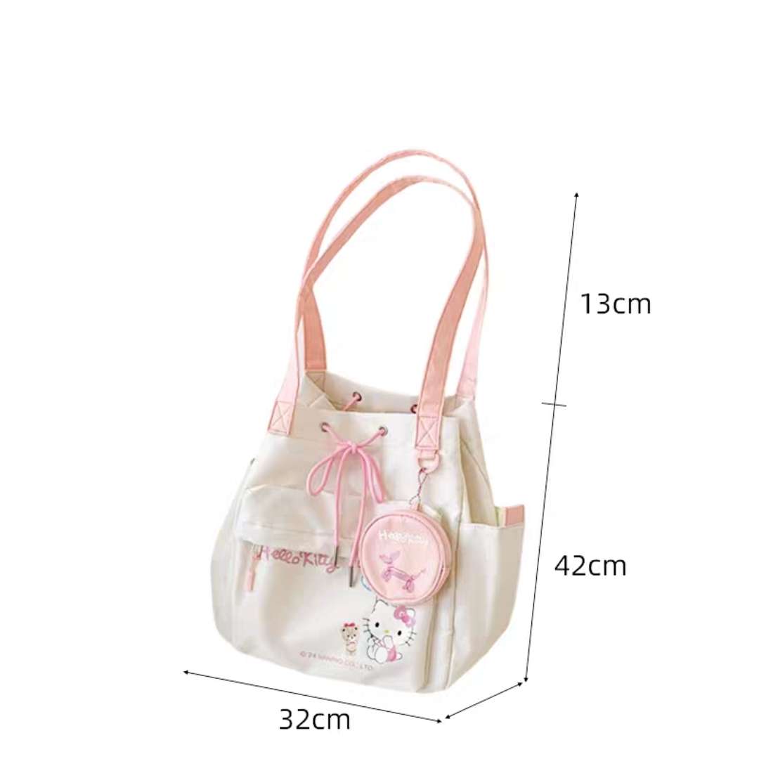 Sanrio Drawstring Fashion Shoulder Tote Bag