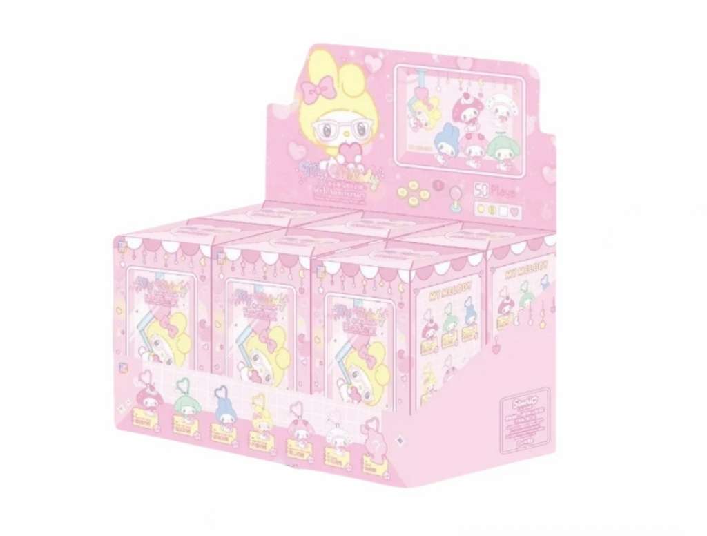 My melody labubu blind box keychain kawaii