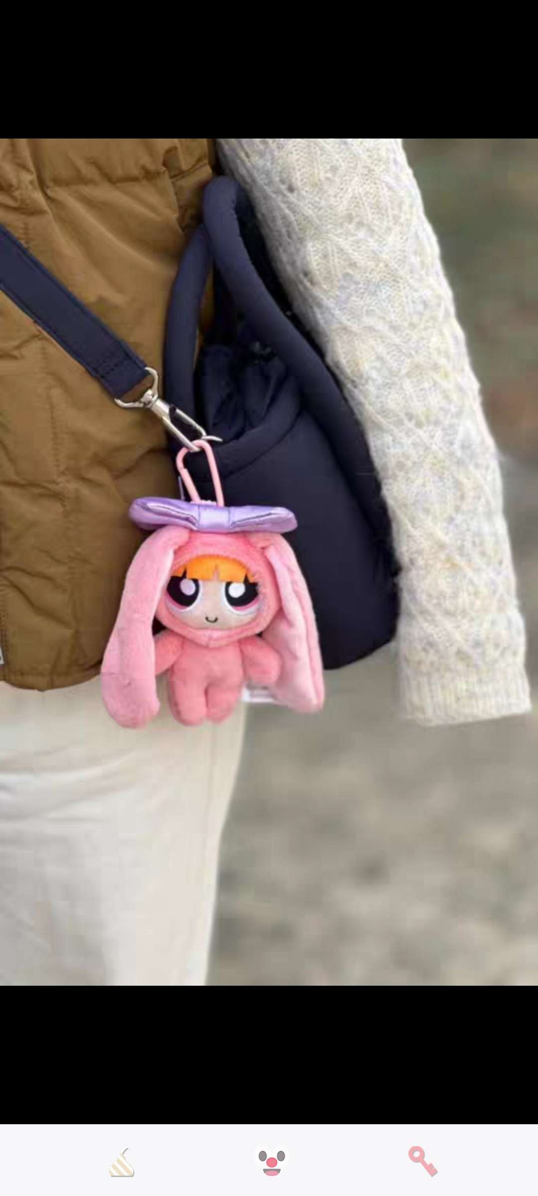 Powerpuff Girls bunny rabbit bag accessory