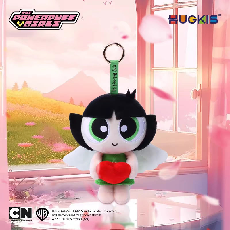 Powerpuff Girls heart angel valentines plush doll buttercup