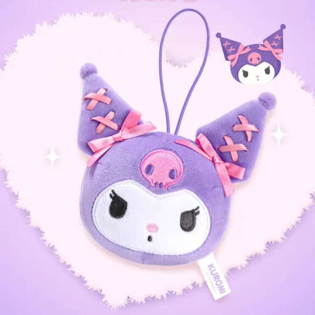 Sanrio Kuromi Plush Bag Charm Pendant Blind Box