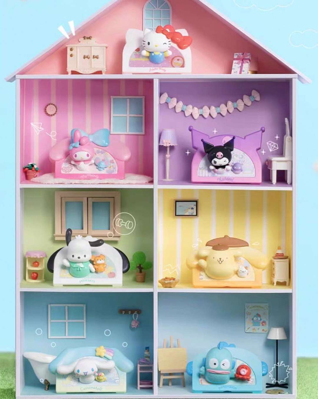 Sanrio Cartoon Refrigerator Magnets Blind Box | Hello Kitty Kuromi Cinnamoroll