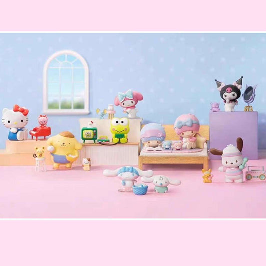 Sanrio Cozy Times Blind Box Toy Figures | Little Twin Stars Keroppi