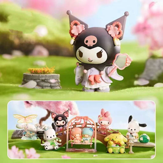 Sanrio Spring Flower Feast Blind Blind Box Figures | Cinnamoroll Kuromi Little Twin Stars