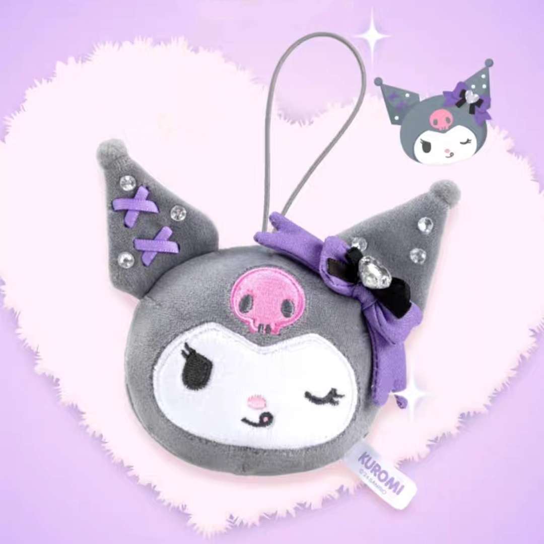 Sanrio Kuromi Plush Bag Charm Pendant Blind Box