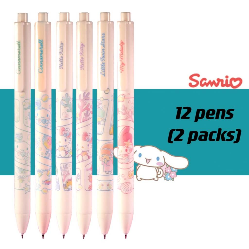 Sanrio Characters Pens - Under the Sea Series | Hello Kitty & More