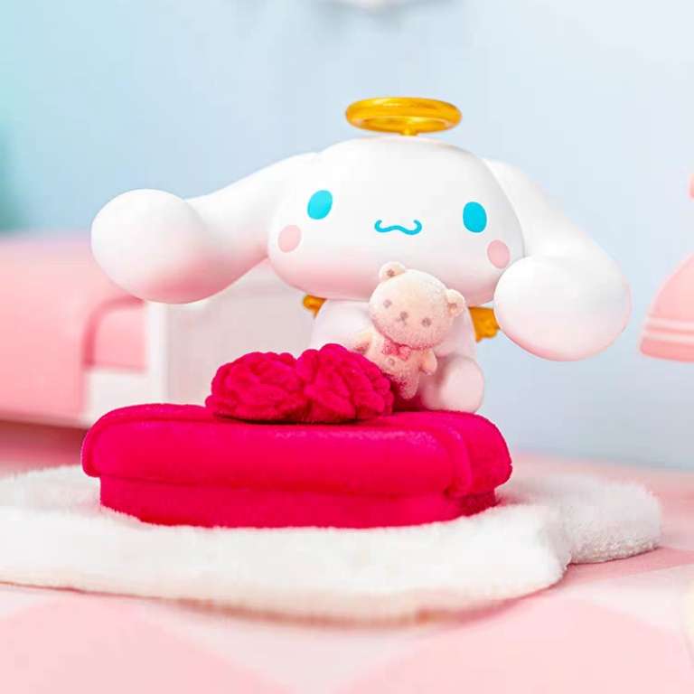 cinnamoroll angel heart chocolate box blind box figures