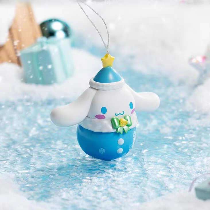 cinnamoroll christmas snowman ornaments decoration
