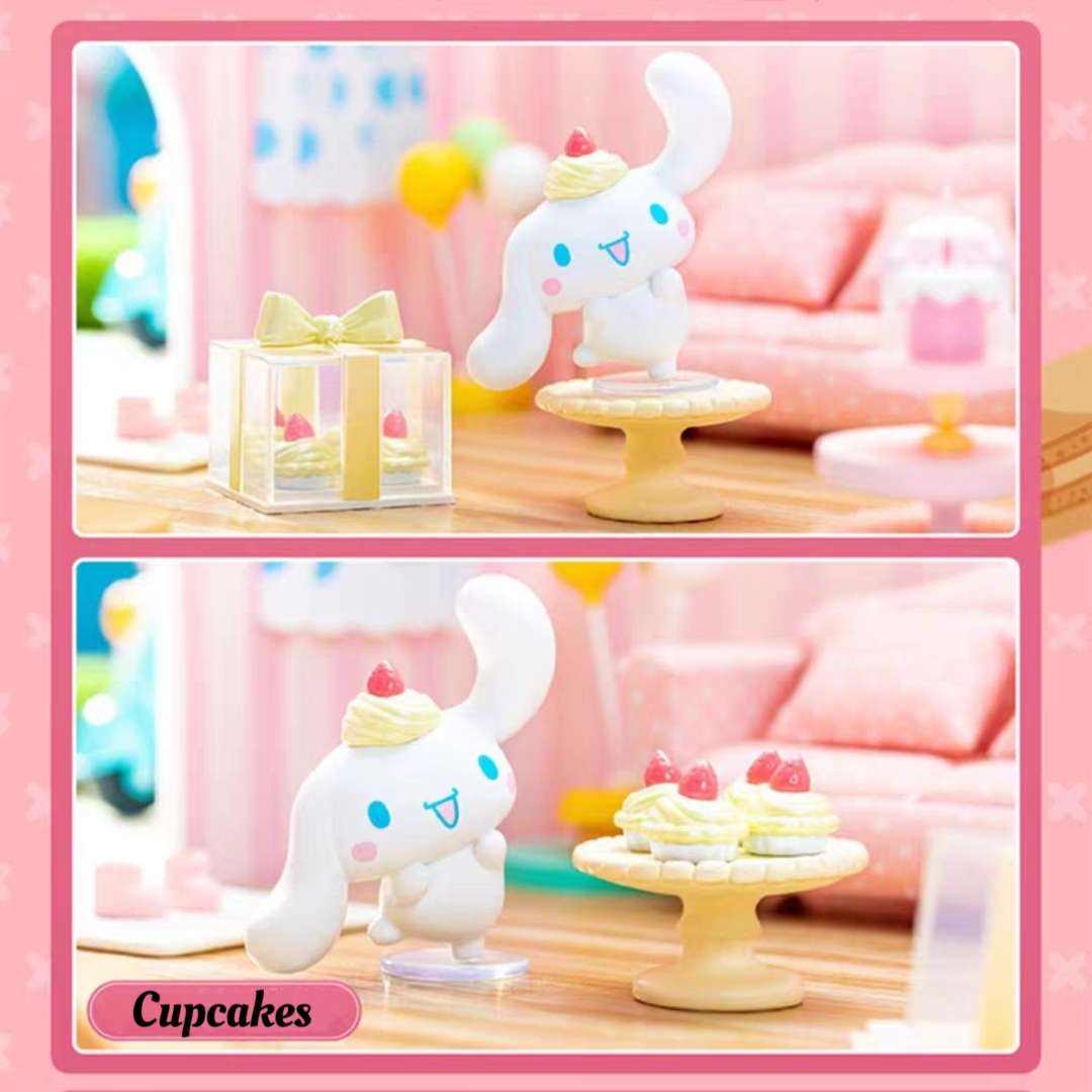 cinnamoroll cupcakes blind box toy figures