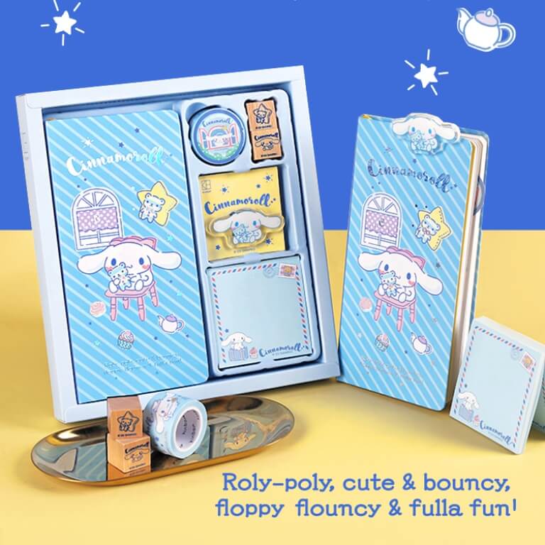 cinnamoroll happy time planner kit