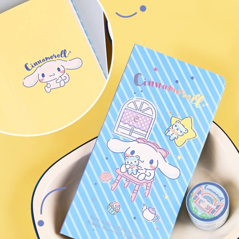 cinnamoroll happy time planner washi tape
