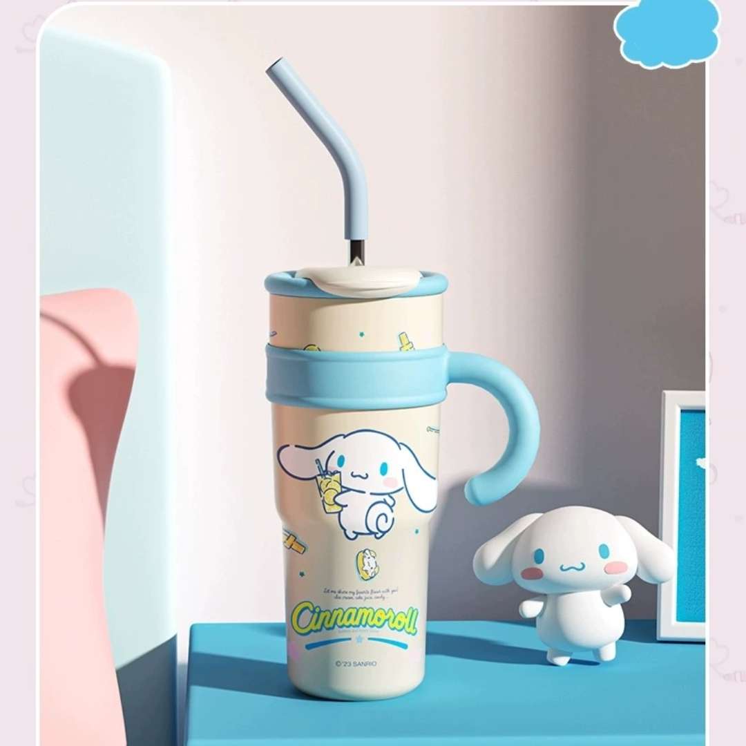 cinnamoroll lemon ice tea thermo tumbler cup