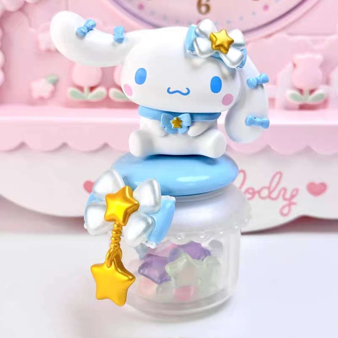 cinnamoroll tin candy jar stars blind box figures