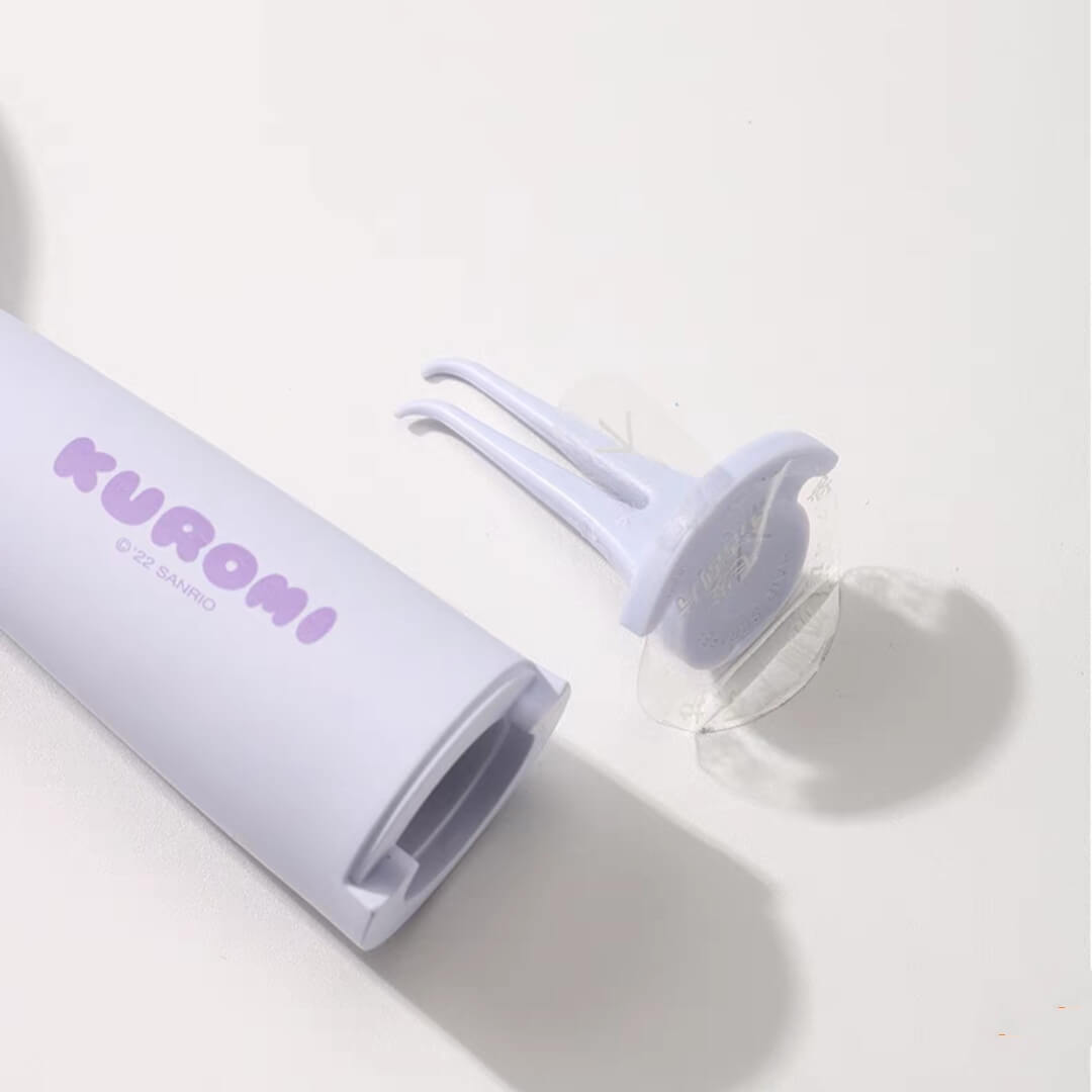 hairbrush built-in cleaning tool