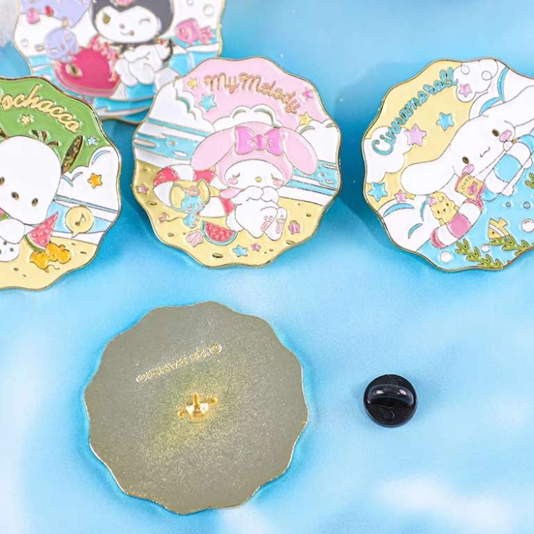kawaii sanrio cute lapel pin brooch