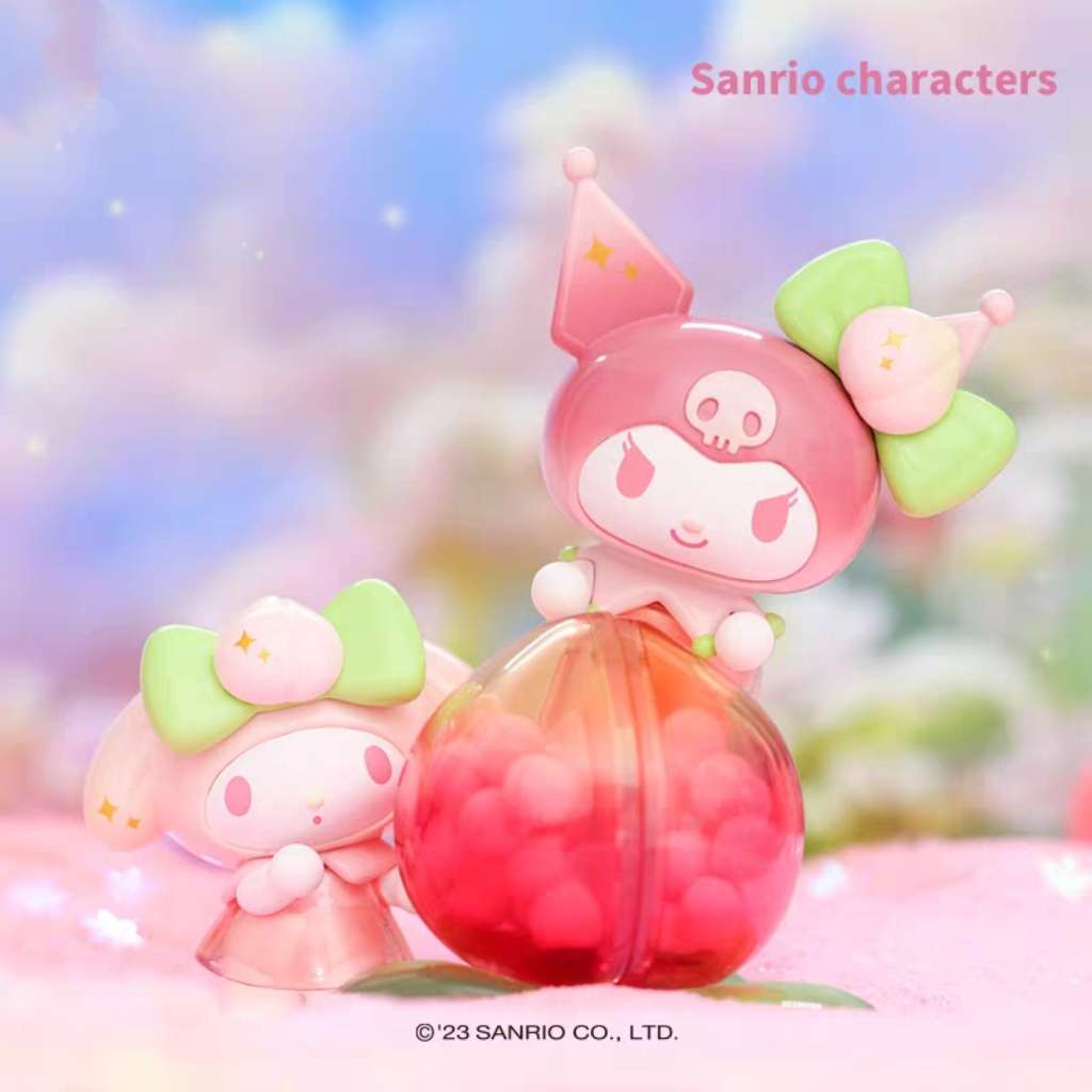 kuromi my melody peach smell figure secret