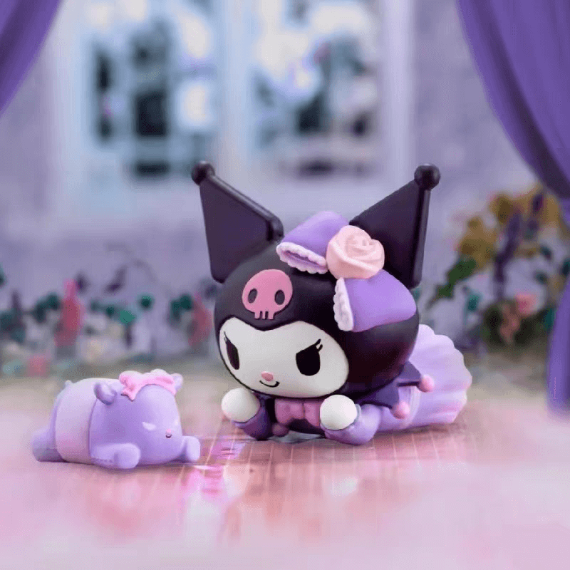 kuromi party baku lying blind box toy figure