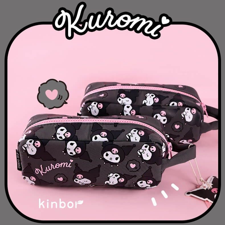 How to make Kuromi pencil case//Diy Kuromi pencil case#diy #kuromi