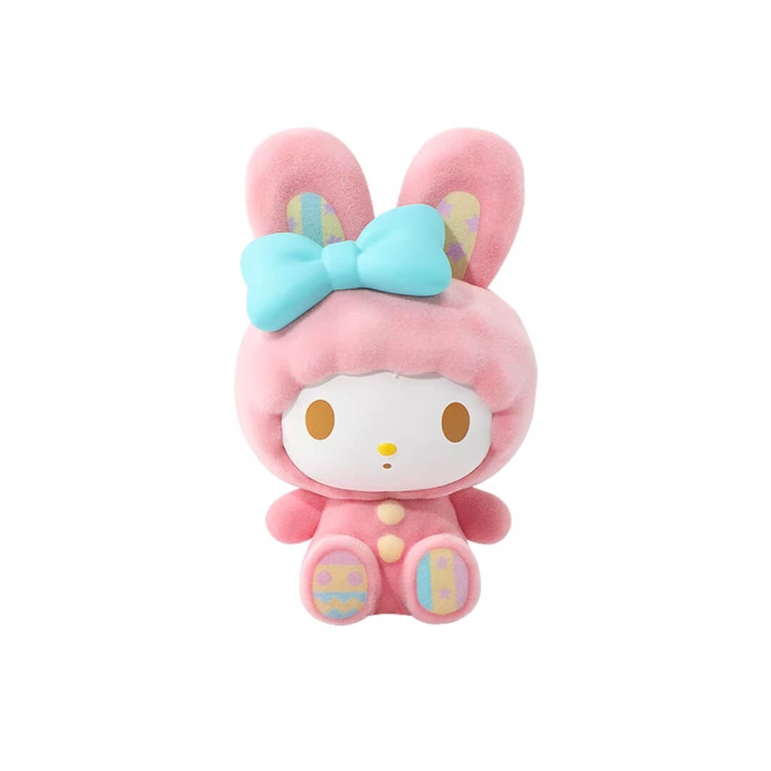 Sanrio Easter Bunny Velvet Blind Box Figures | My Melody Kuromi Cinnamoroll Little Twin Stars Pompompurin