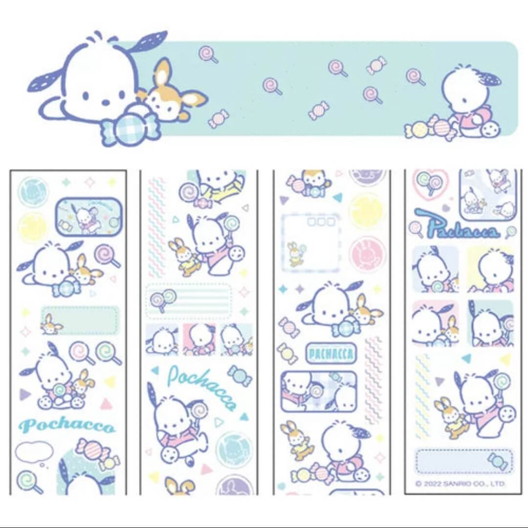 pochacco masking tape pattern