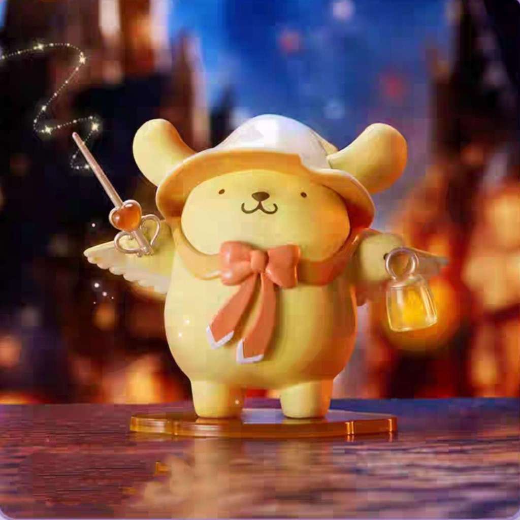pompompurin wizard magic wand toy blind box figure
