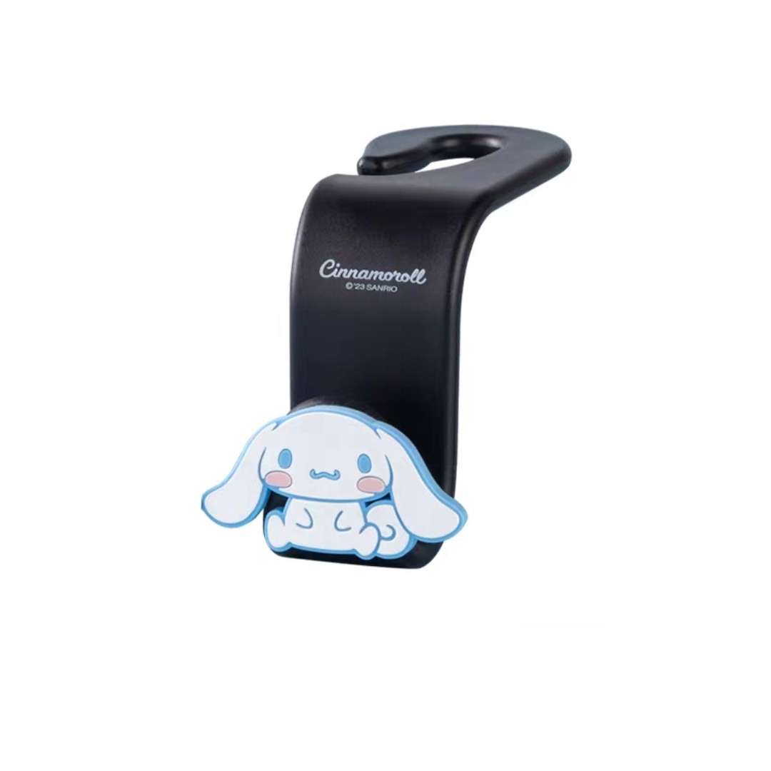 sanrio cinnamoroll car headrest hook