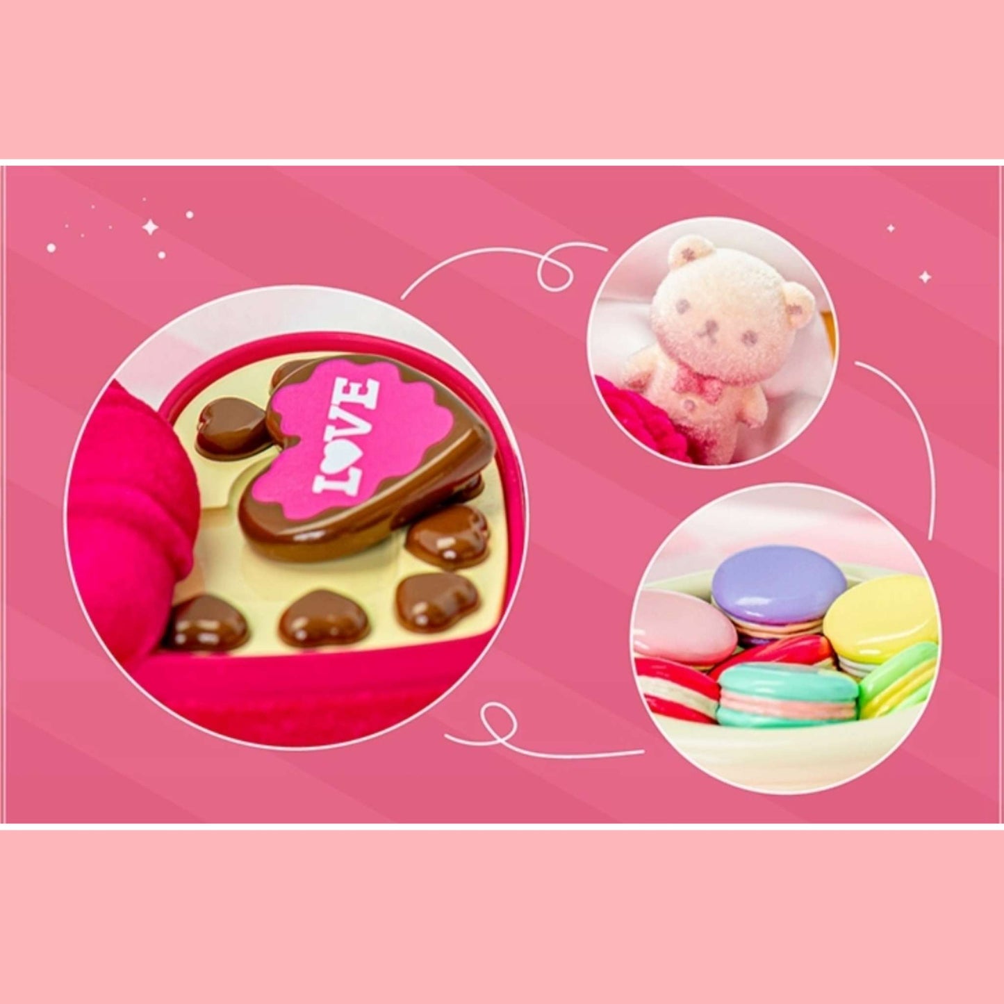 sanrio cinnamoroll sweets gifts blind box figures toys close up