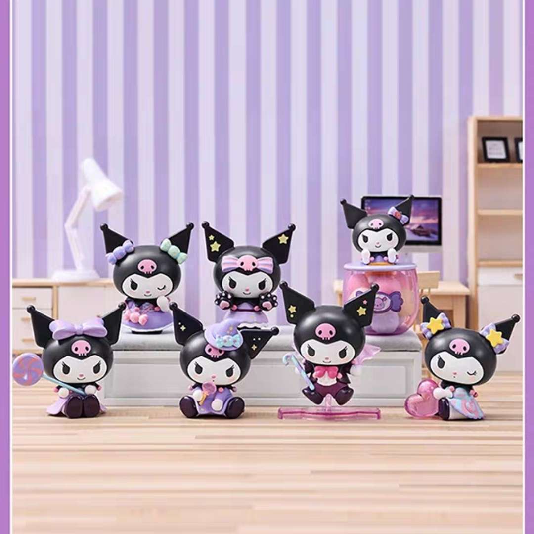sanrio kuromi blind box figure trick or treat