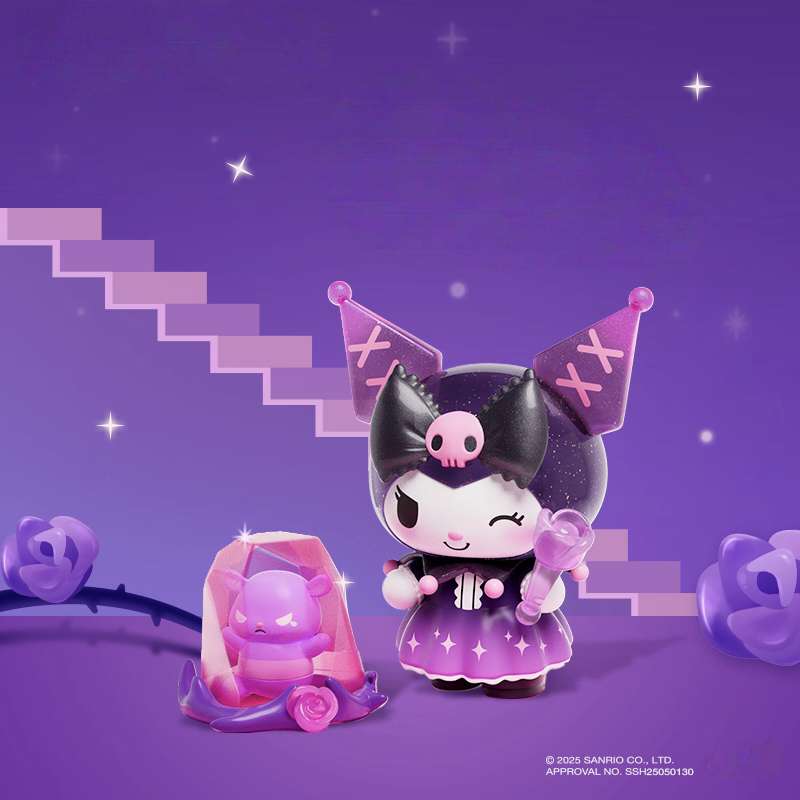 Sanrio My Melody Kuromi Mysterious Floral Realm Blind Box