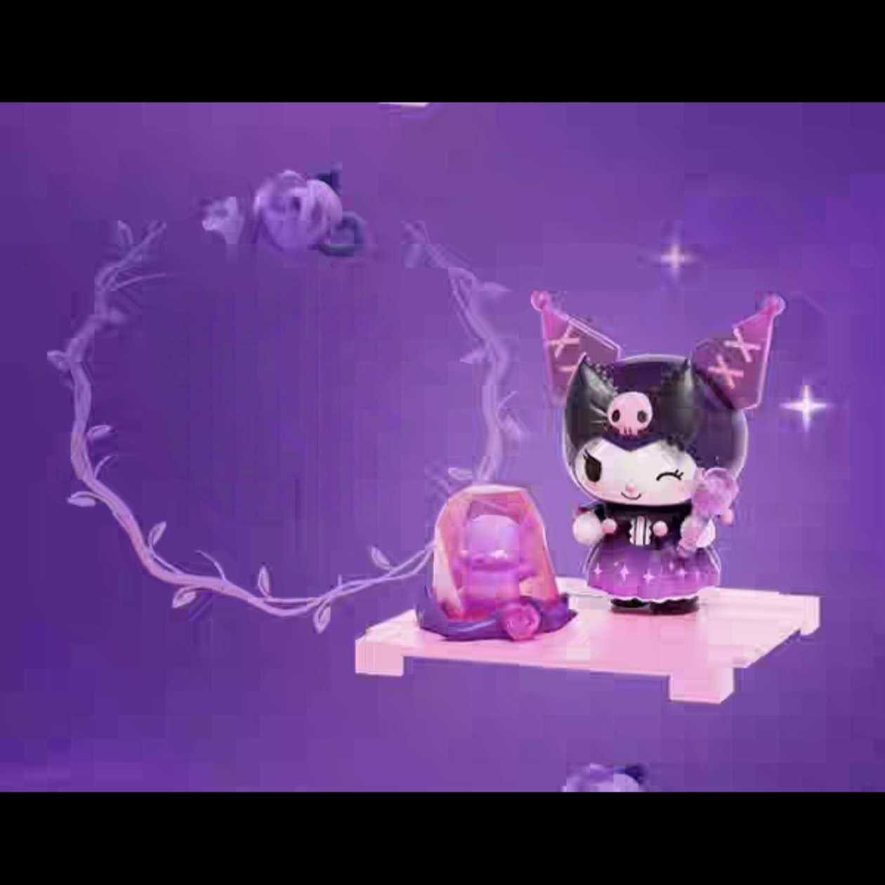 Sanrio My Melody Kuromi Mysterious Floral Realm Blind Box