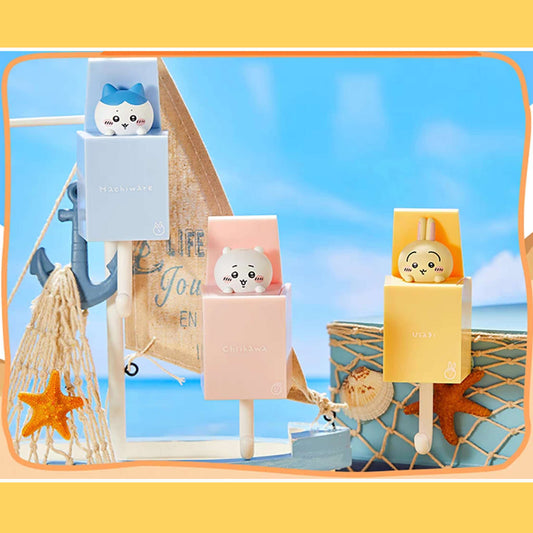 Chiikawa Adhesive Wall Hanging Hooks Japanese Cartoon