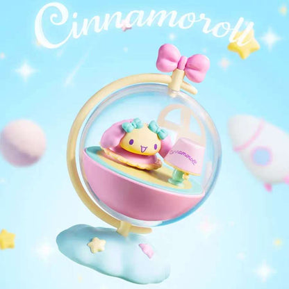 Sanrio Cinnamoroll Spinning Planet Blind Box Figures Milk Mocha Chiffon