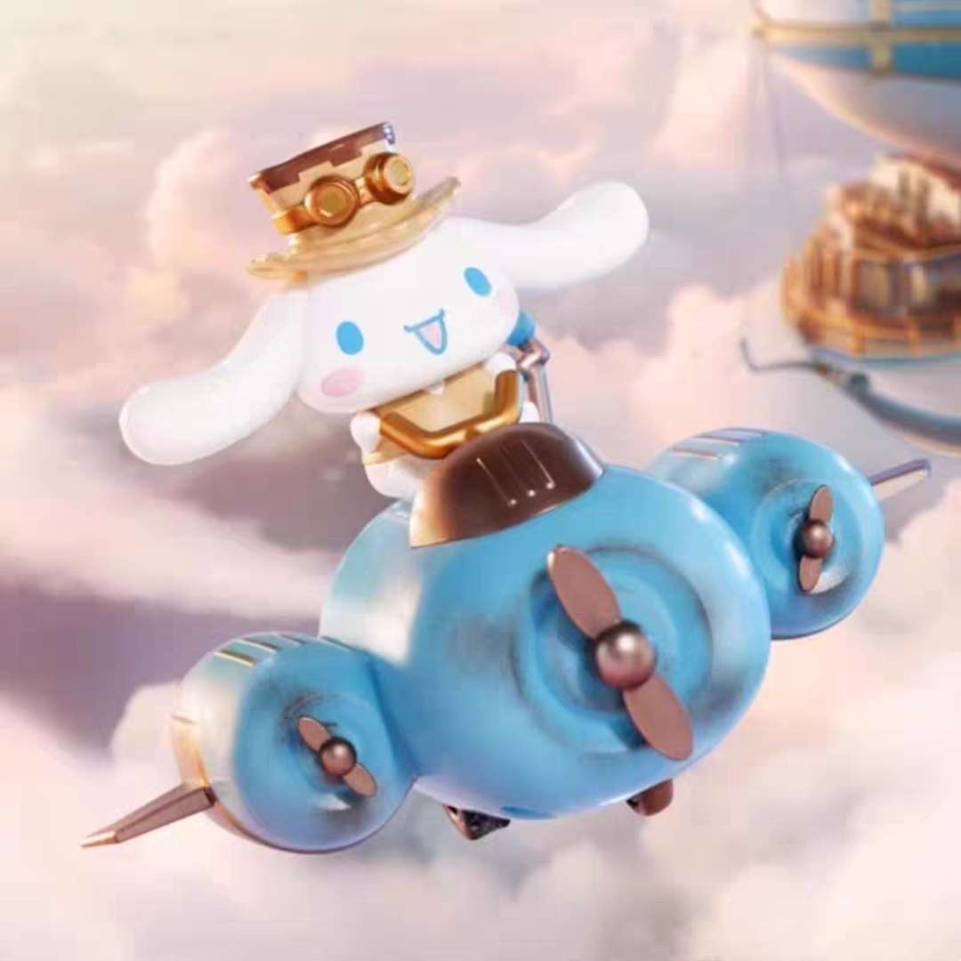 Cinnamoroll plane flying blind box toy figure