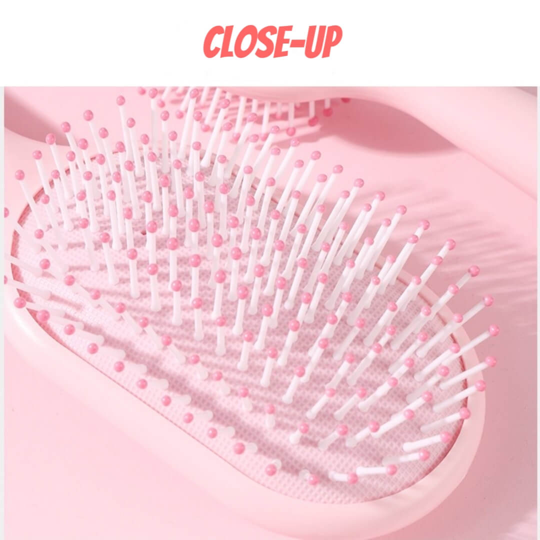Pink Paddle Hair Brush