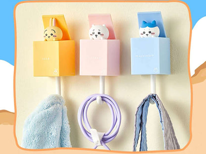 Chiikawa Adhesive Wall Hanging Hooks Japanese Cartoon