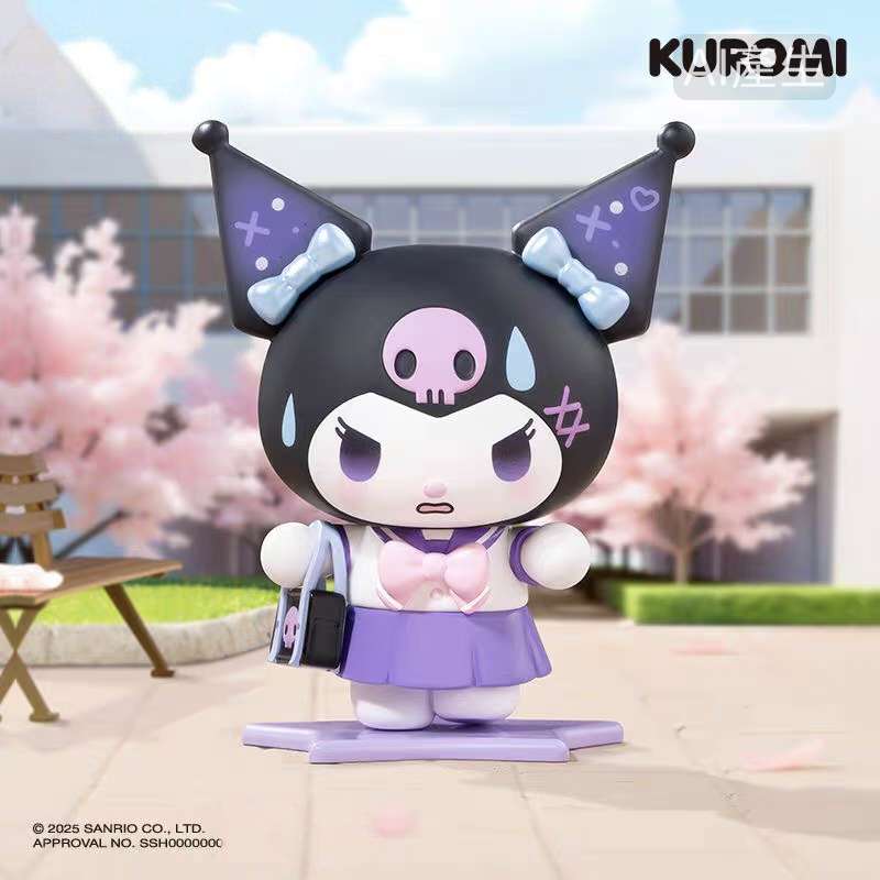 Sanrio Kuromi Baku School Days Blind Box Figure