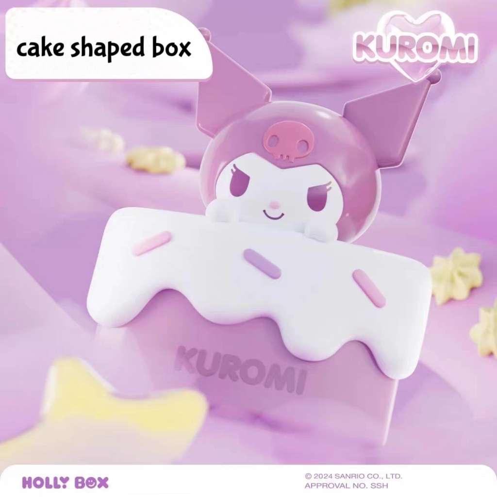 Kuromi kawaii desk storage organizer