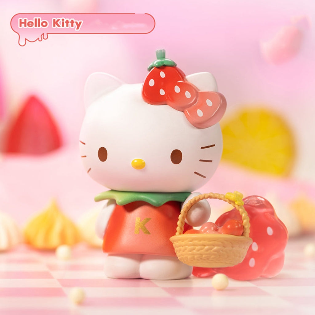 Sanrio Strawberry Paradise Blind Box Figures| Hello Kitty Kuromi My Melody & More